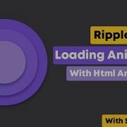 Ripple Loading Effect Css Css Loading Animation Circle Preloader Animation Shorts