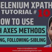 Selenium XPath Tutorial 10 XPath Axes Following Following Sibling