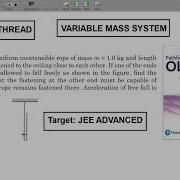 Falling Chain A Variable Mass System