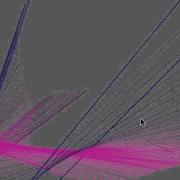 Pink And Purple Lines Processing Experiment
