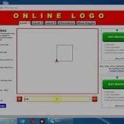 The Online Logo Using The Repeat Command To Draw Two Squares