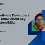 What Software Developers Want To Know About Key User Extensibility