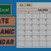 Create A Calendar In Excel Tutorial