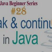 Java 28 Break And Continue In Java Jump Statements In Java