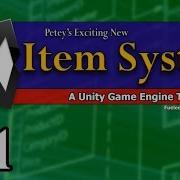 Unity 5 RPG Series 001 Item System