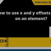 How To Use X And Y Offsets To Click On An Element Selenium Interview Question 703