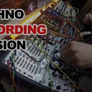 Techno Recording Live Session 002 Eurorack Modular Synth Behringer RD 9