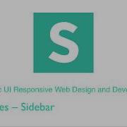 Semantic UI Modules Sidebar