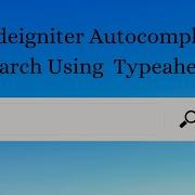 Codeigniter Autocomplete Search Using Typeahead