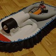 3D Printed Hovercraft First Hover