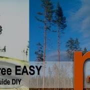 Pine Tree In 58 Sec EASY Detailed Guide DIY
