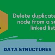 HackerRank Delete Duplicate Value Nodes From A Sorted Linked List Problem Solution In Python