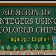 Grade 7 Addition Of Integers Using Colored Chips Modeling Integers