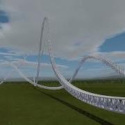 Intamin Rollercoaster Made With Geometric Sections In FVD