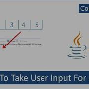 How To Take User Input For Array Size And Array Elements Java Array Tutorial Code Bode