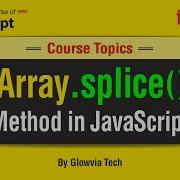 Splice Method In JavaScript Splice Array Method Tutorial In Hindi Urdu