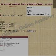 Command Line Arguments Write A Java Program To Demonstrate Command Line Arguments