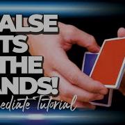 3 False Cuts In The Hands With No Set Up Card Magic Tutorial