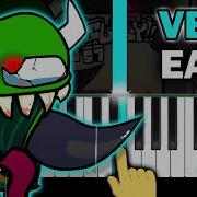 Ejected Friday Night Funkin Vs Impostor V3 VERY EASY Piano Tutorial