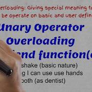 50 Overloading Unary Operator Using Friend Function