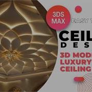Stunning 3ds Max Ceiling Design Tutorial Array FFD Modeling Technique