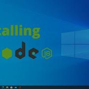 Installing Node Js In Windows 10 2021 First Program Hello World With Or Without The Editor