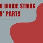 How To Divide String Into N Parts In Java Coding Skills