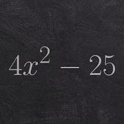 Factoring Using The Difference Of Two Squares