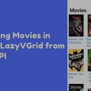 Displaying Movies In LazyVGrid In SwiftUI Using JSON API