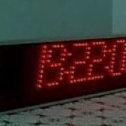 Big Clock With LED Microchip PIC Microcontroller