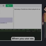 JavaScript Let Part 2 Block Scope Example W3schools Javascript Programming