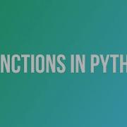 Functions In Python Defining Calling And Lambda In Python Functions
