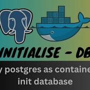 Initialise Postgres Container With Init Database Docker Docker Compose ContainerTalks