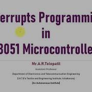 External Hardware Interrupt Programming In 8051 Microcontroller