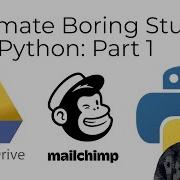 Automate Boring Stuff With Python Part 1