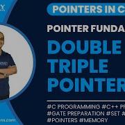 Pointers In C C Session 07 Double Triple Pointers Pointer Fundamentals Prasad Sir