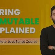 Immutabel Strings День 31 Полный курс JavaScript 2025