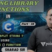 How To Split String Using STRTOK Function String Library Functions In C Tpoint Tech