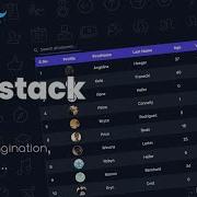 Tanstack Table Design Using React Js And Tailwind Css Search Pagination Download Option Reactjs