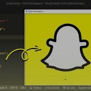 How To Draw A Snapchat Logo Using Python Turtle Snapchat Logo Python Turtle Snapchat