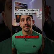 How To Set A Thumbnail On YouTube Short
