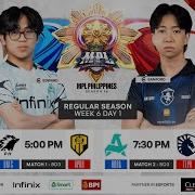 LIVE MPL PH S16 ENGLISH Week 6 Day 1