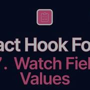 React Hook Form Tutorial 17 Watch Field Values