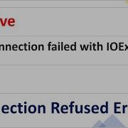How To Resolve SSH Connection Failed With IOException Connection Refused Connection Refused Error