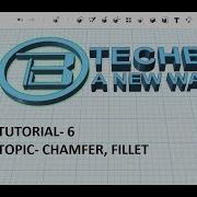 FILLET And CHAMFER 123 D DESIGN TUTORIAL