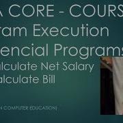 Sequencial Programs In JAVA Calculate Net Salary Of An Employee Calculate Bill