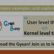 Difference Between User Level And Kernel Level Threads OS Explained