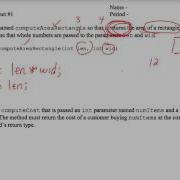 Java Writing Methods Worksheet 1