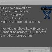 OPC Expert Write Data To OPC Server Using Excel