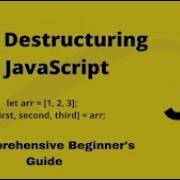 Array Destructuring In JavaScript Tamil Tutorial